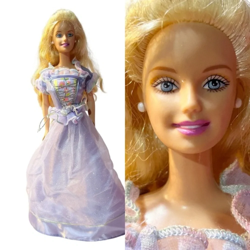 2000 Princess Barbie Y2K Mattel Doll Blonde Blue Eyes Toy - Picture 1 of 6